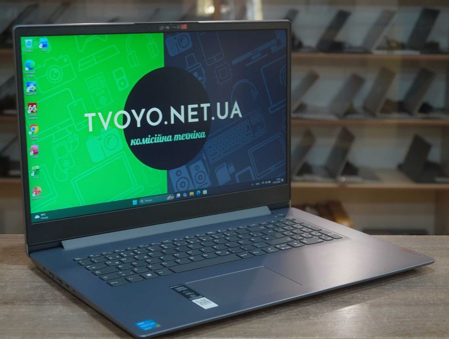 ГАРАНТІЯ Lenovo (17"/Pentium Gold 8505U/RAM 8гб DDR4/SSD 512гб)TVOYO