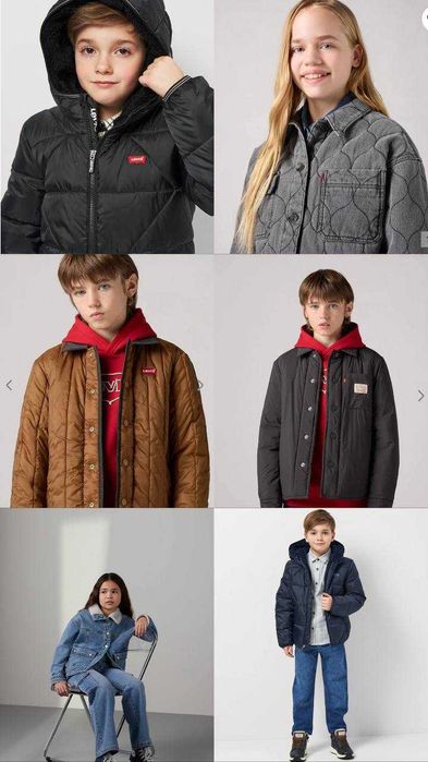 Дитячий Одяг ОПТОМ ОПТ ГУРТ СТОК Levi's Брендовий Levis
