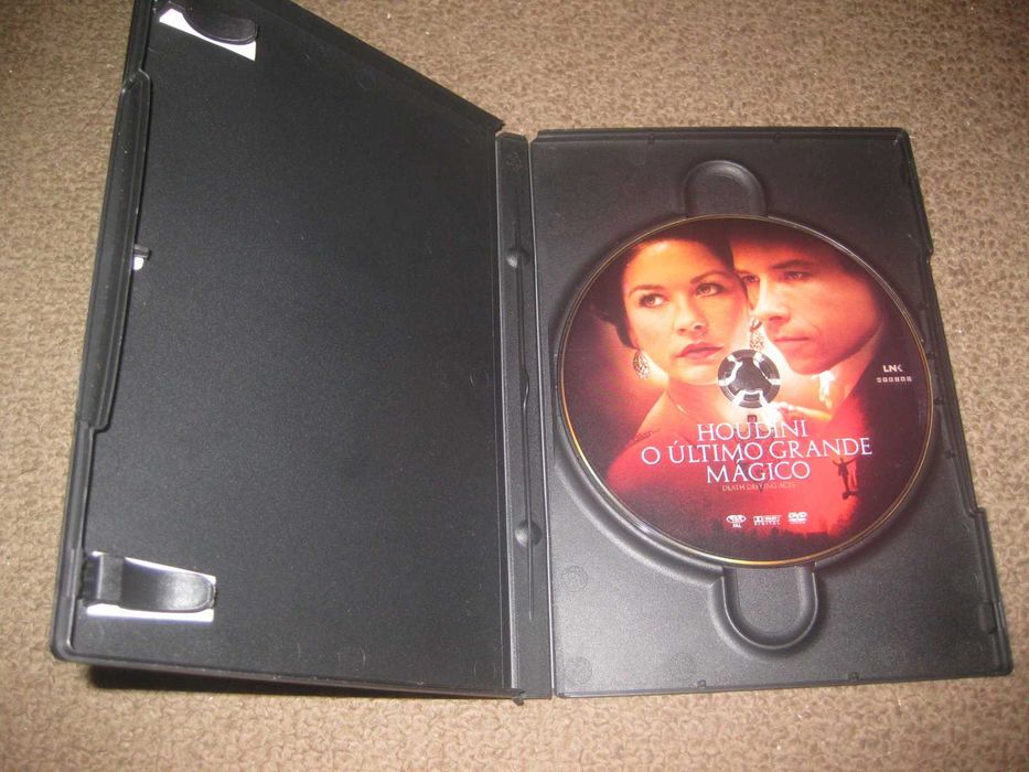 DVD "Houdini - O Último Grande Mágico" com Catherine Zeta-Jones