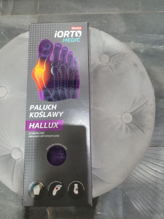 Wkładki ortopedyczne,hallux