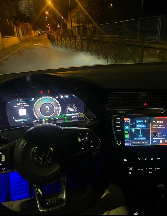 Quadrante Digital Volkswagen Golf 7/7.5 (Novo)