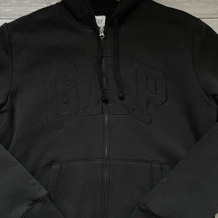 Худі шерпа GAP Logo Sherpa-Lined Zip Hoodie