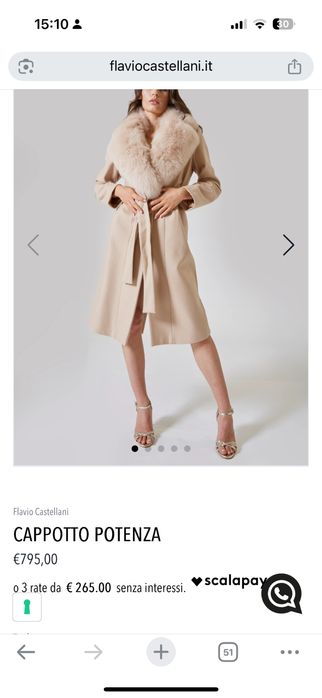 Płaszcz Flavio Castellani