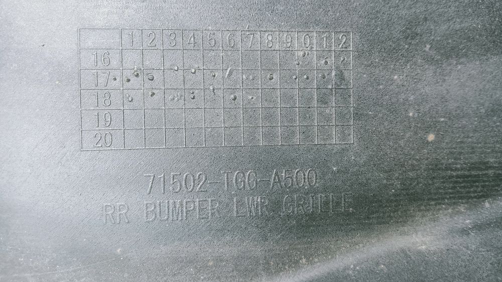 Avental spoiler difusor parachoques Honda Civic x sport 2017