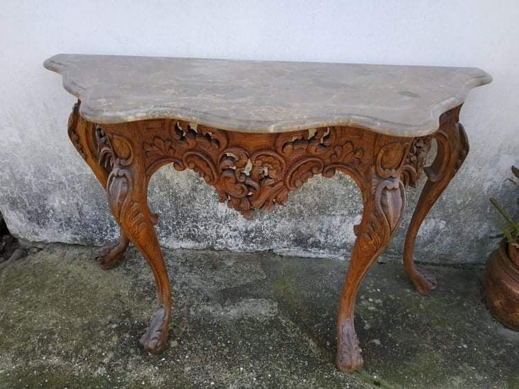 Aparador com  espelho antigo