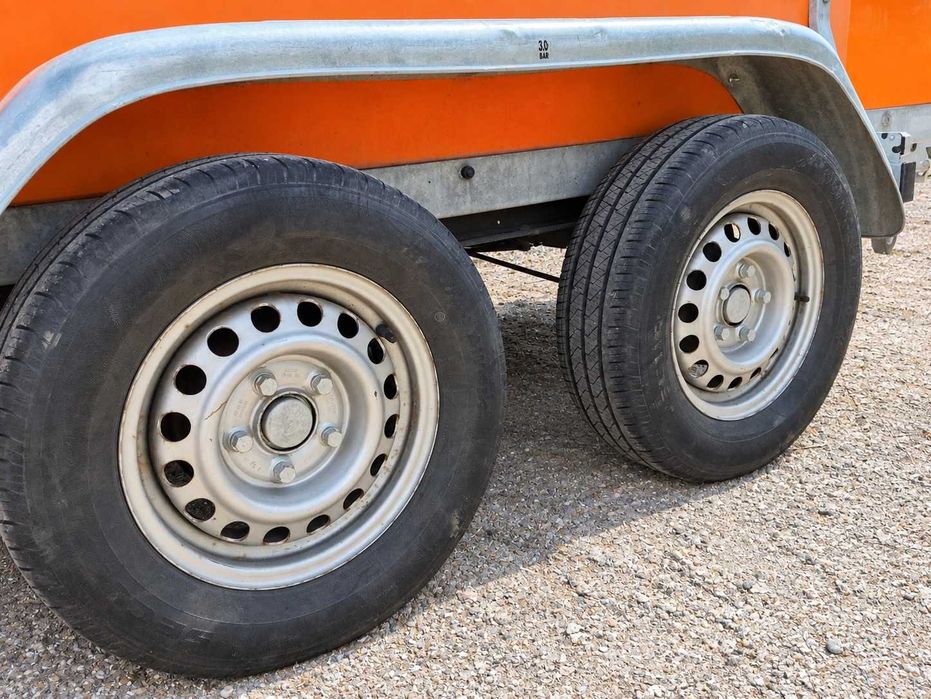 Reboque ATEC EB2 2.1, dois eixos, 2000 kg