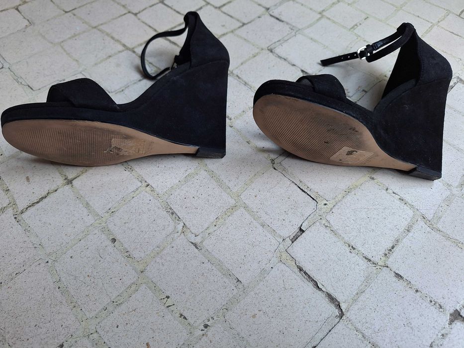 Sandalias Salto Alto Pretas ALDO