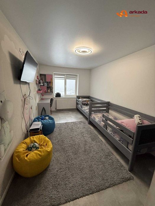 Продаж 3-кім квартири з ремонтом у новобудові біля річки! Держпрограми