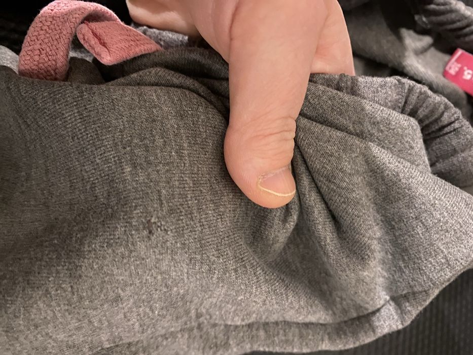 Szare spodnie dla dziewczynki 104 5.10.15