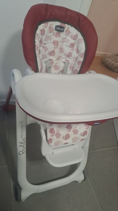 Cadeira de refeição polly chicco