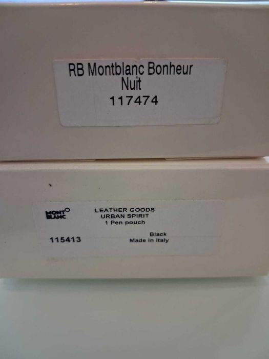 Montblanc - Caneta, Estojo e Caderno