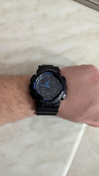 Часы casio G-Shock ga 100, годинник касіо