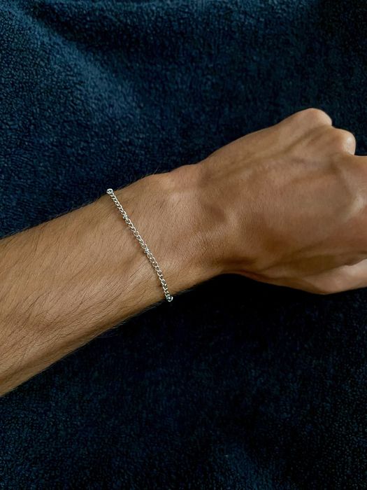 Pulseira Prateada Simples