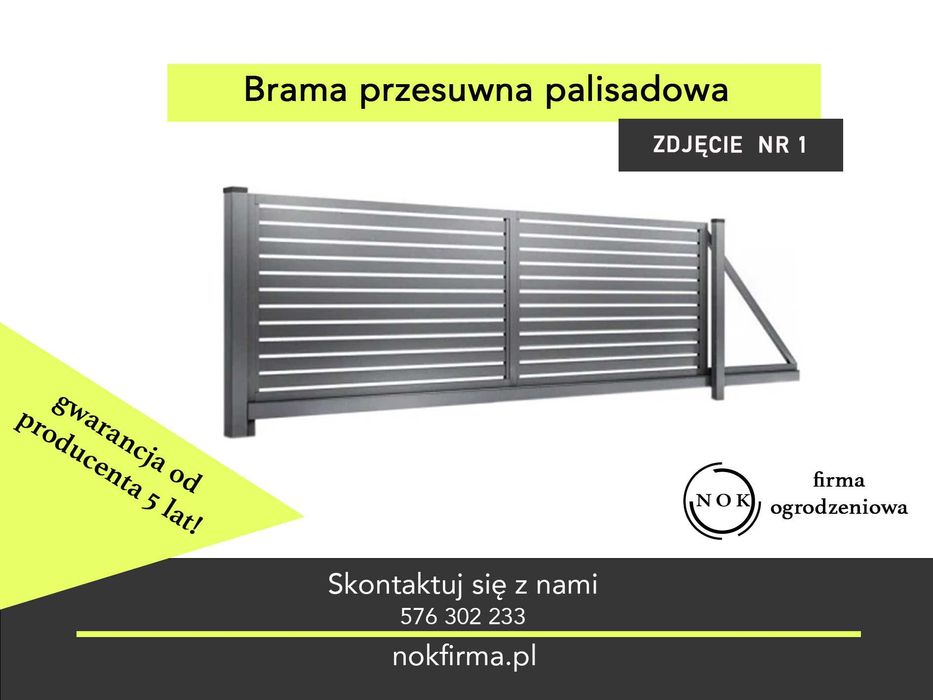 Producent bram ogrodzeniowych * Niskie ceny*Terminy 20 dni z dostawą