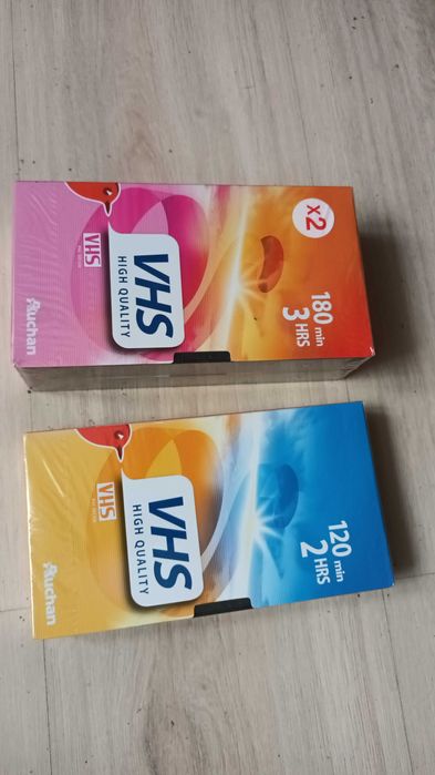 Taśmy VHS   3 tasmy vhs