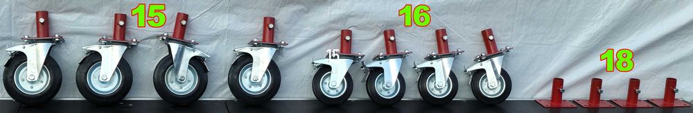 Rusztowanie warszawskie solidne z 12 ram grube  dostawa cała Polska