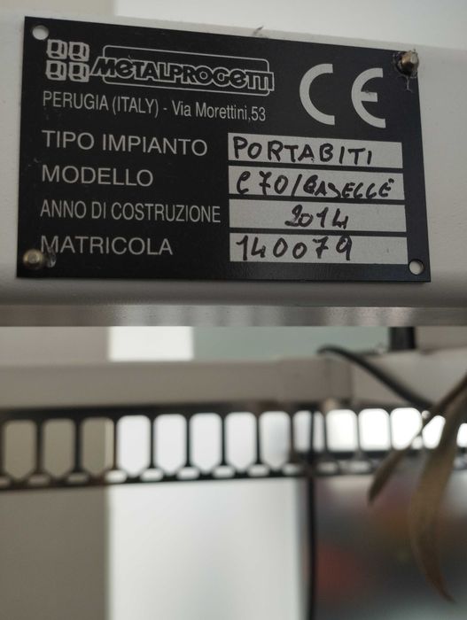 Transportador de roupa automático para lavandaria