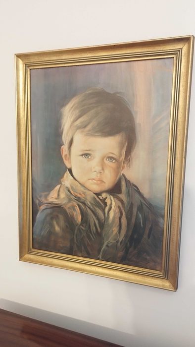 Quadro "Menino a chorar"
