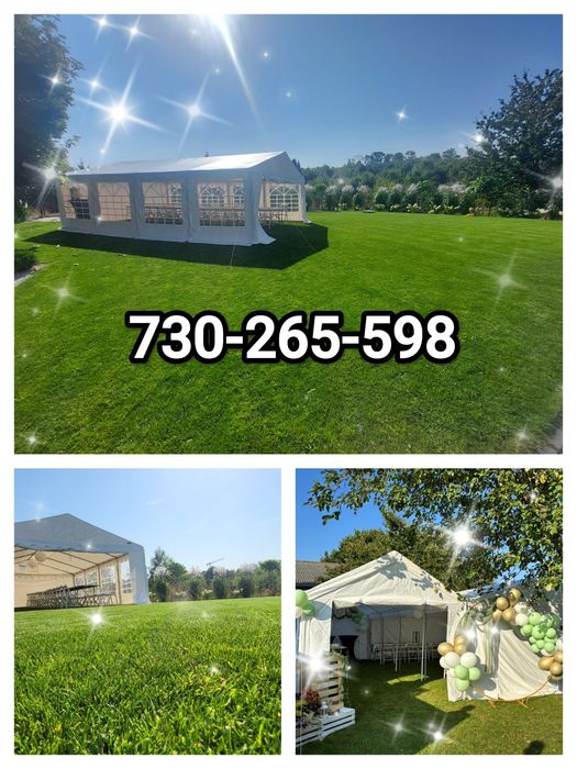 Wynajem namiotów, stołów, ławek, krzeseł i więcej