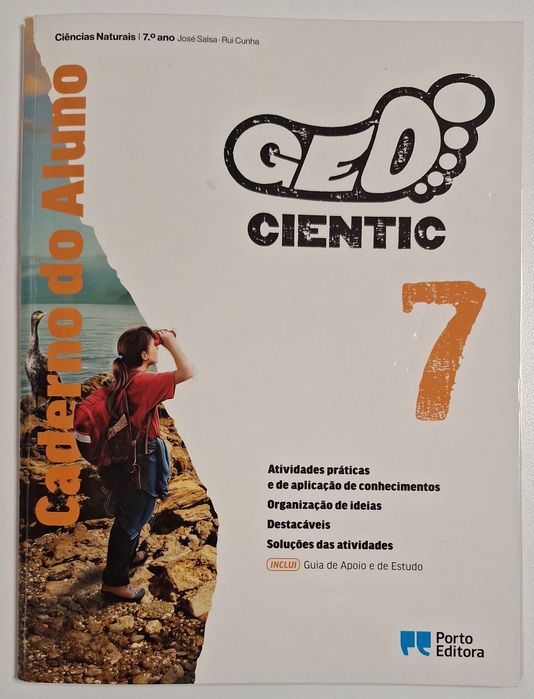 Caderno do Aluno de Ciências Naturais do 7° ano