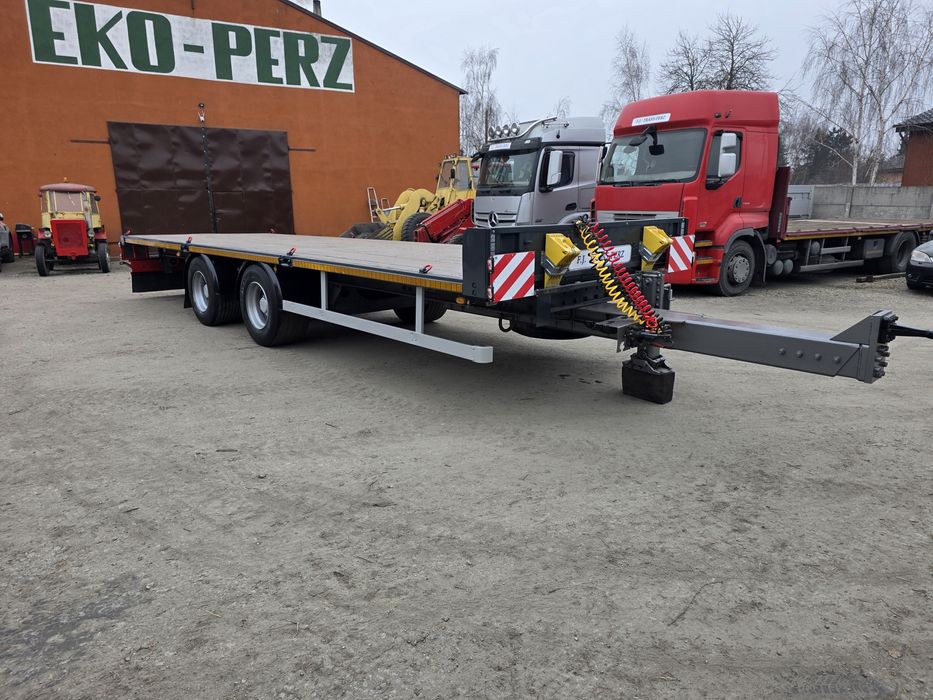 Przyczepa tandem niskopodwozie SAMRO