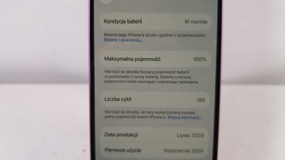 Smartfon APPLE iPhone 16 8/128GB