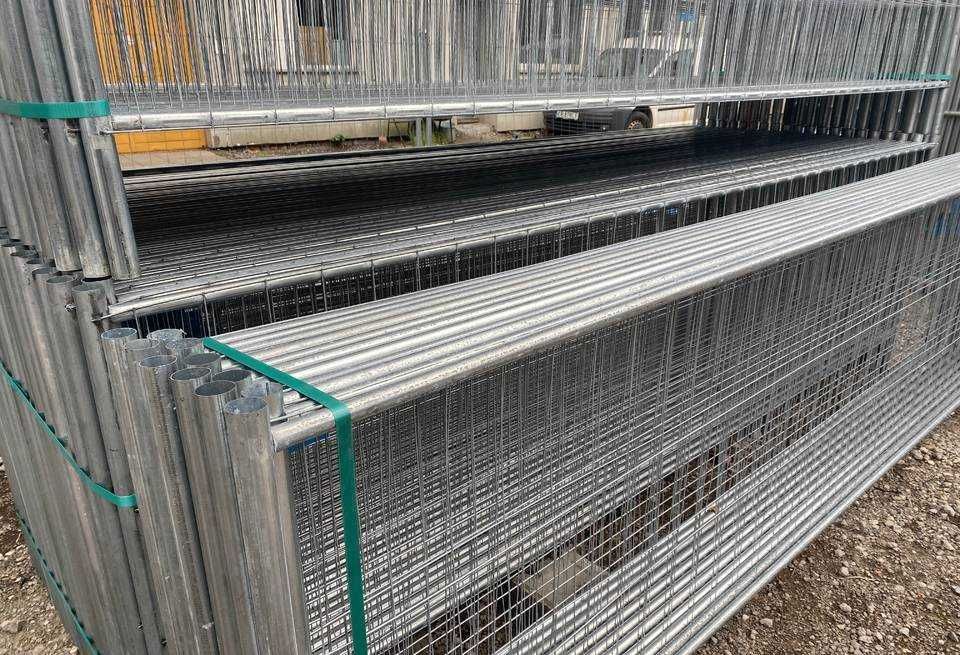 Ogrodzenie budowlane tymczasowe niskie Panel 3,5x1,2m 70mb niski