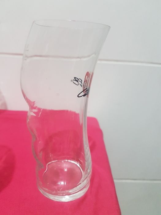 Pięć nowych oryginalnych krzywych szklanek 0,3l Glass Decor