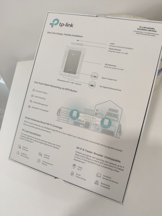 Router TP-Link Archer Air R5 AX3000 Dual-Band WiFi 6 Mesh Gigabit