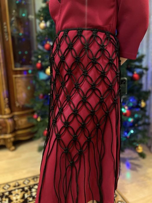 Припинда/припинка/пояс ручної роботи у техніці макраме