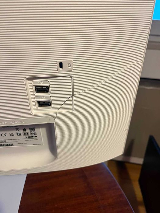 Smart Monitor Samsung 27 Polegadas Full HD - LS27AM501NUXEN