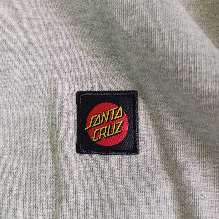 Hoodie Santa Cruz Cinzento - 100% Algodão