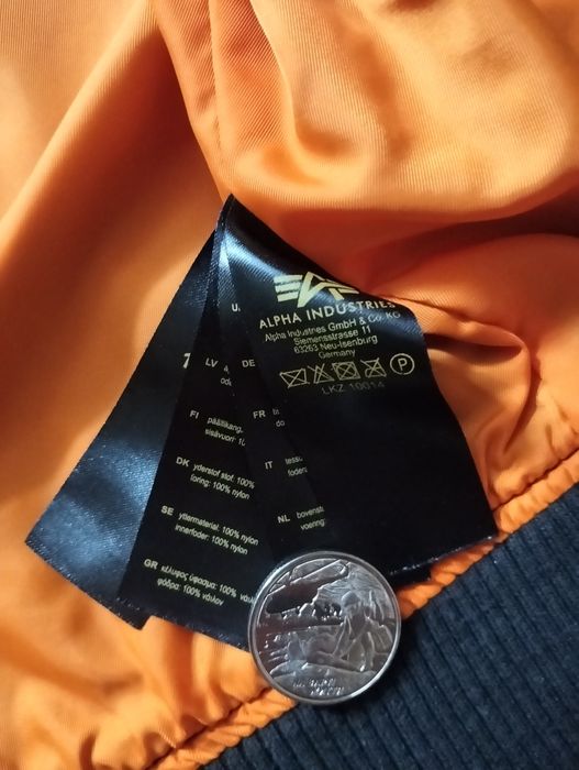 Бомбер Alpha industries MA-1