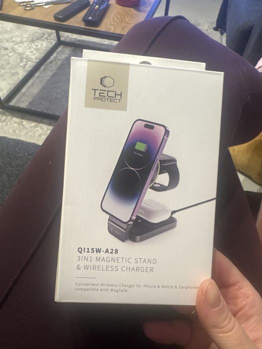 Ładowarka indukcyjna TECH-PROTECT QI15W-A28