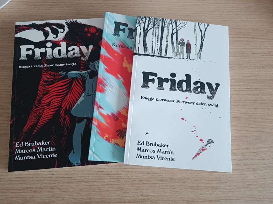 Friday komiks komplet tomy 1-3