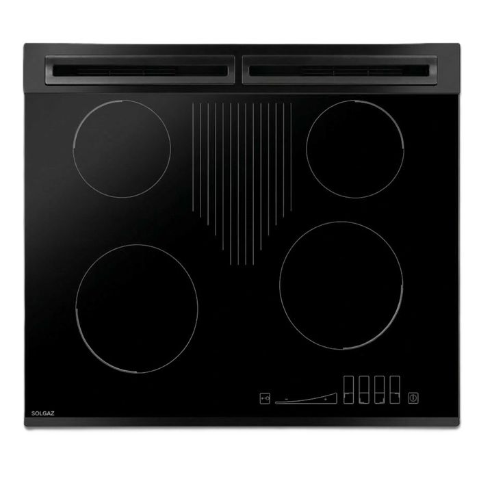 Płyta ceramiczna Gaz pod szkłem Solgaz GPC 4-60 E LPG 58cm 16CH30