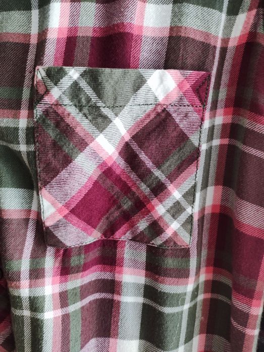 Koszulka damska w kratkę