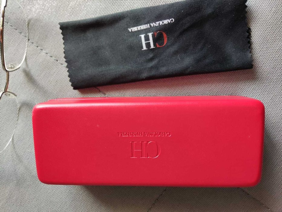 Óculos graduados Carolina Herrera Vermelhos/Grená NOVOS