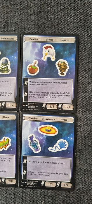 Karty Magic The Gathering  - Unfinity zestaw 6 sztuk