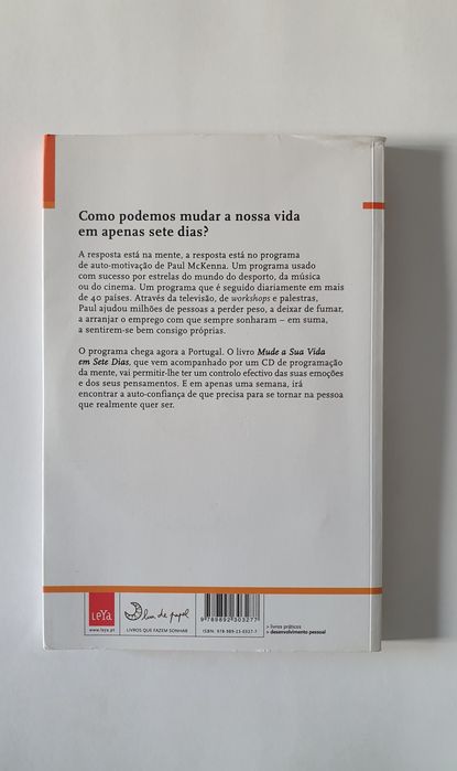 Mude a Sua Vida em Sete Dias - Paul McKenna64737901426435121