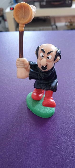 Gargamel (Smurfs) em PVC -  RARO 1980