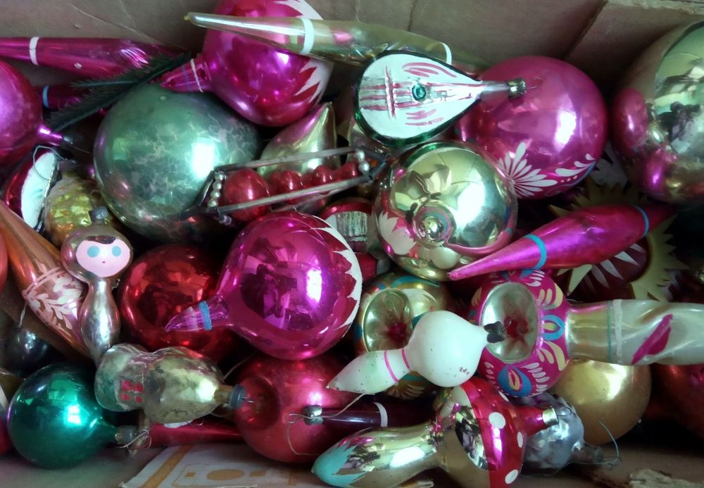 Вази хрустальні,листівки СРСР