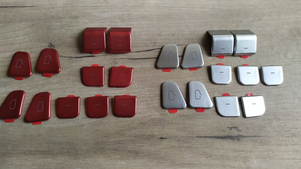 Накладки на кнопки Тесла модель 3 модель Y