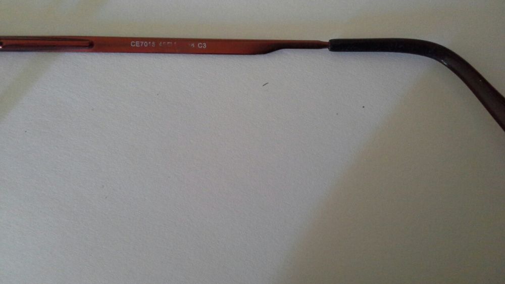 Korekcyjne okulary-metalowe bordowe oprawki