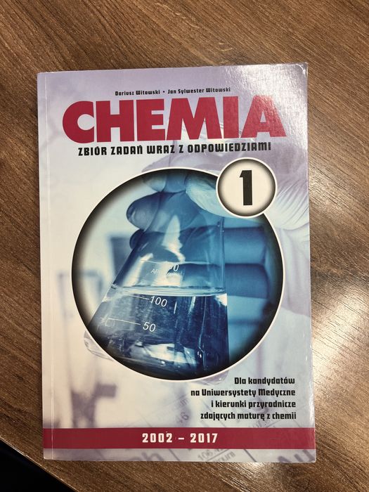 CHEMIA 1, zbiór zadań z odpowiedziami, Witkowski