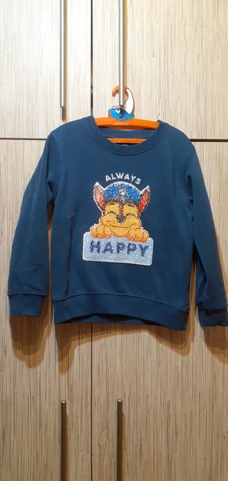 Bluza ciepła Psi Patrol Cool Club rozmiar 116