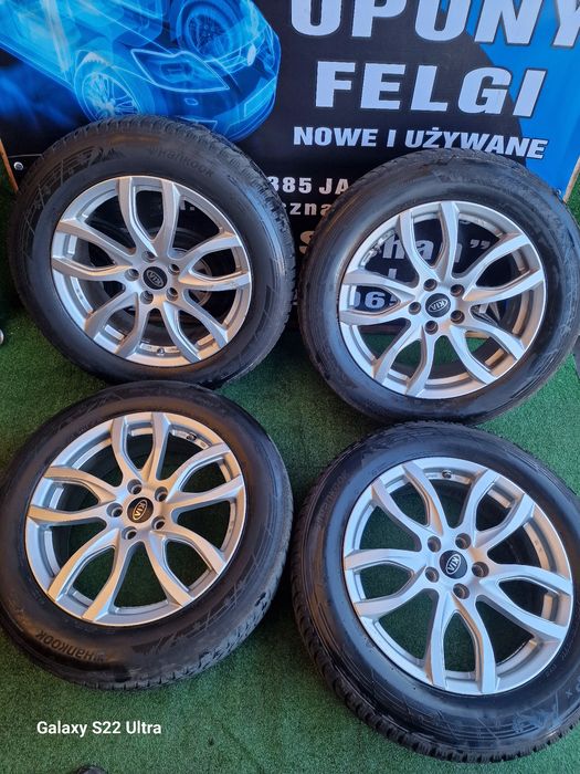 Koła zimowe 18 5×114.3 Kia Sorento Hyundai Santa Fe Orginał czujniki