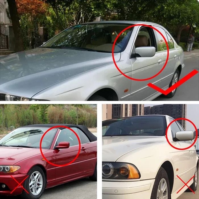 Накладки на дзеркала зеркала Bmw E46 E39 Бмв
