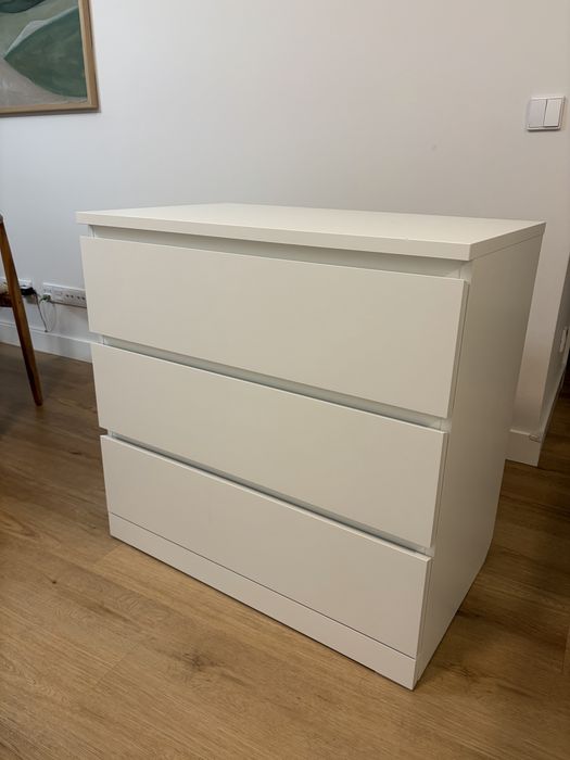 Cómoda IKEA MALM (branca)