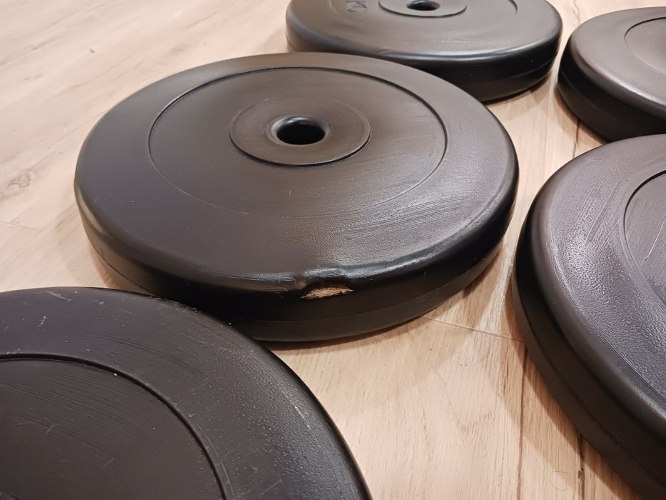 100 kg  Discos Musculação Revestidos